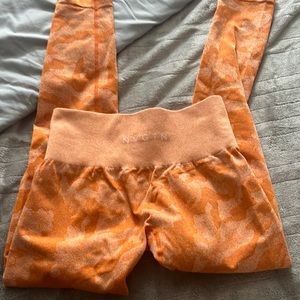 Nvgtn burnt orange camp leggings